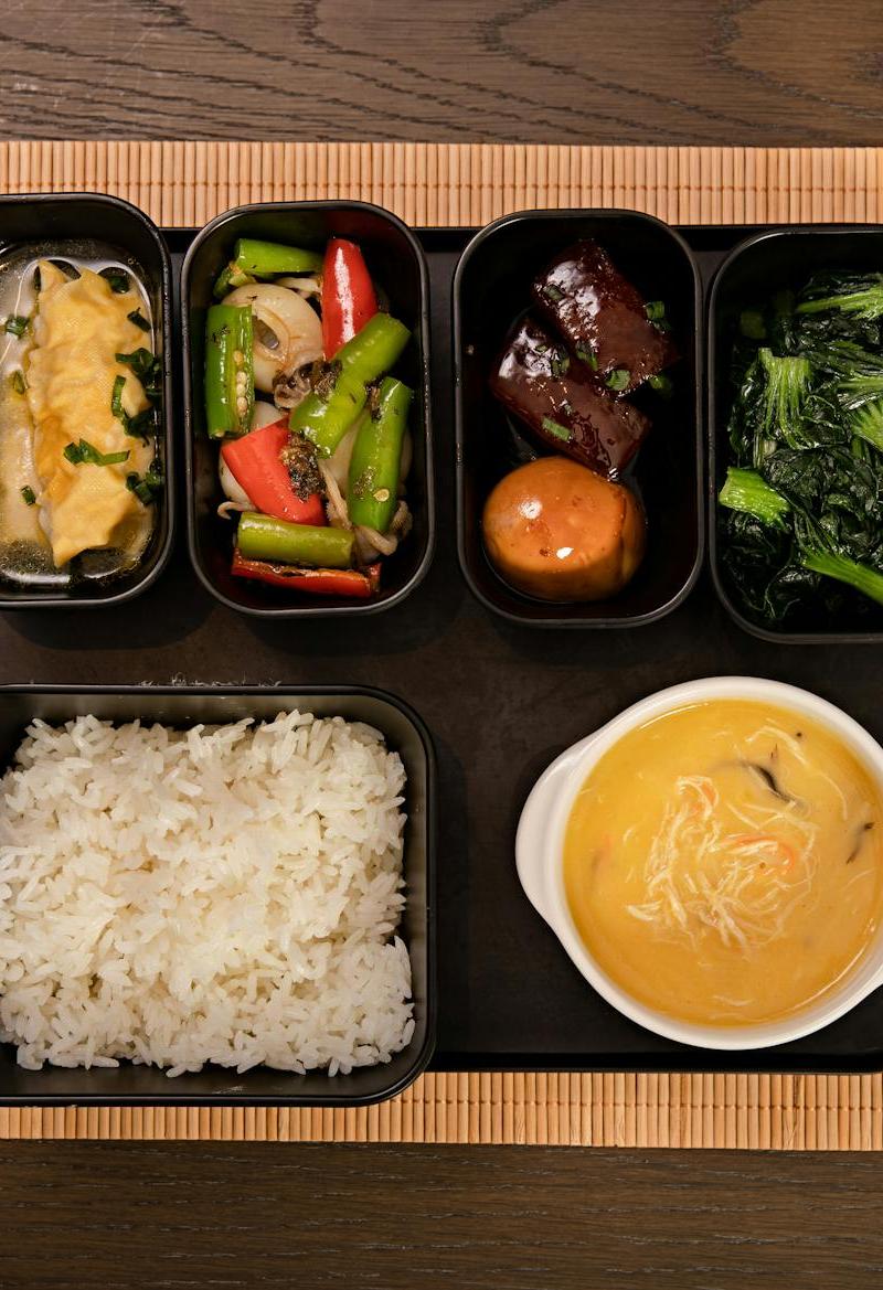 Miso Glazed Eggplant with Rice & Greens