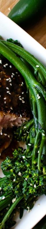 Miso-Glazed Salmon with Sesame Bok Choy