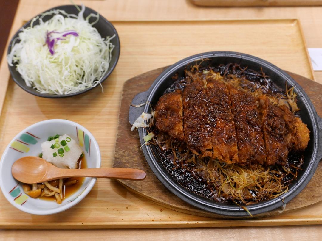 Miso Katsu Set — Crispy Pork, Slaw & Rice