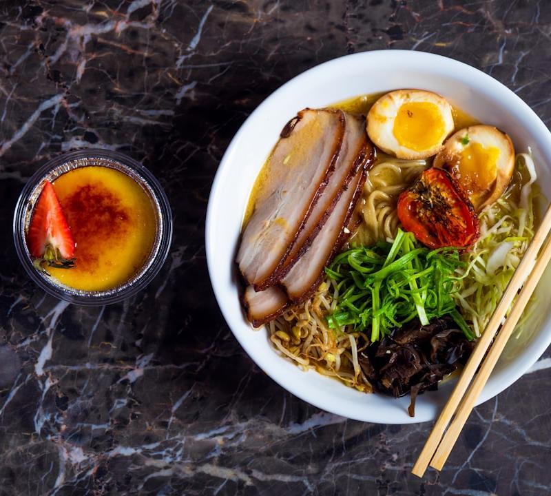 20-Min Miso Ramen with Crispy Pork
