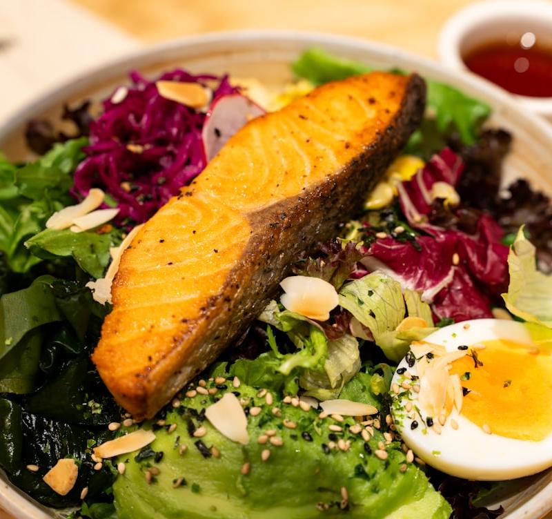 Miso Salmon Rice Bowl