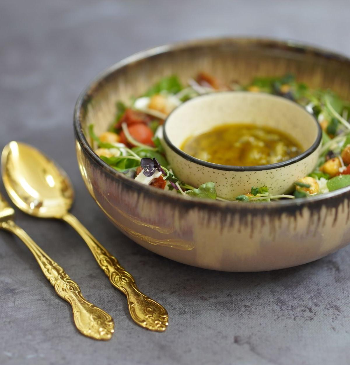 Mixed Green Salad with Vinaigrette