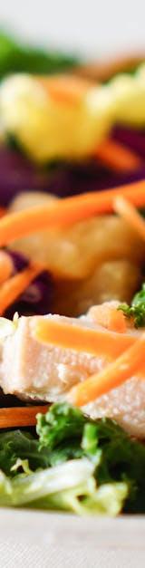 Mixed Vegetables Peanut Sauce Salad