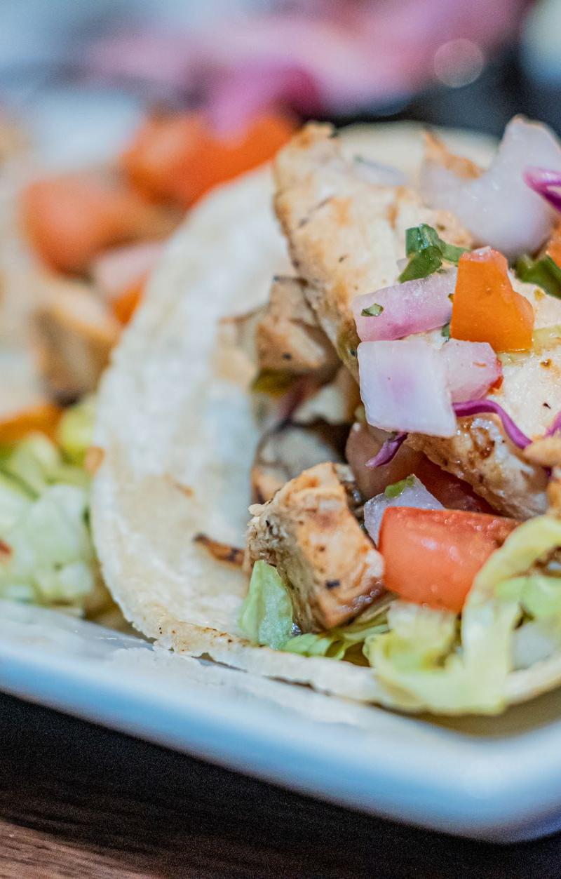 Mole Chicken Tacos