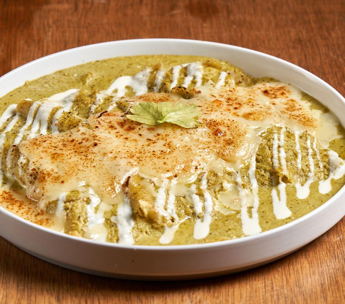 20-Min Mole Verde Pork Skillet