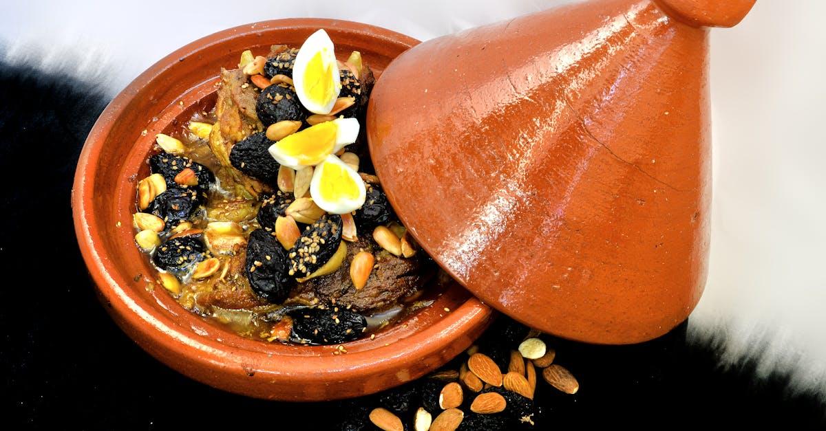 Moroccan Lamb Tagine with Apricots & Almonds