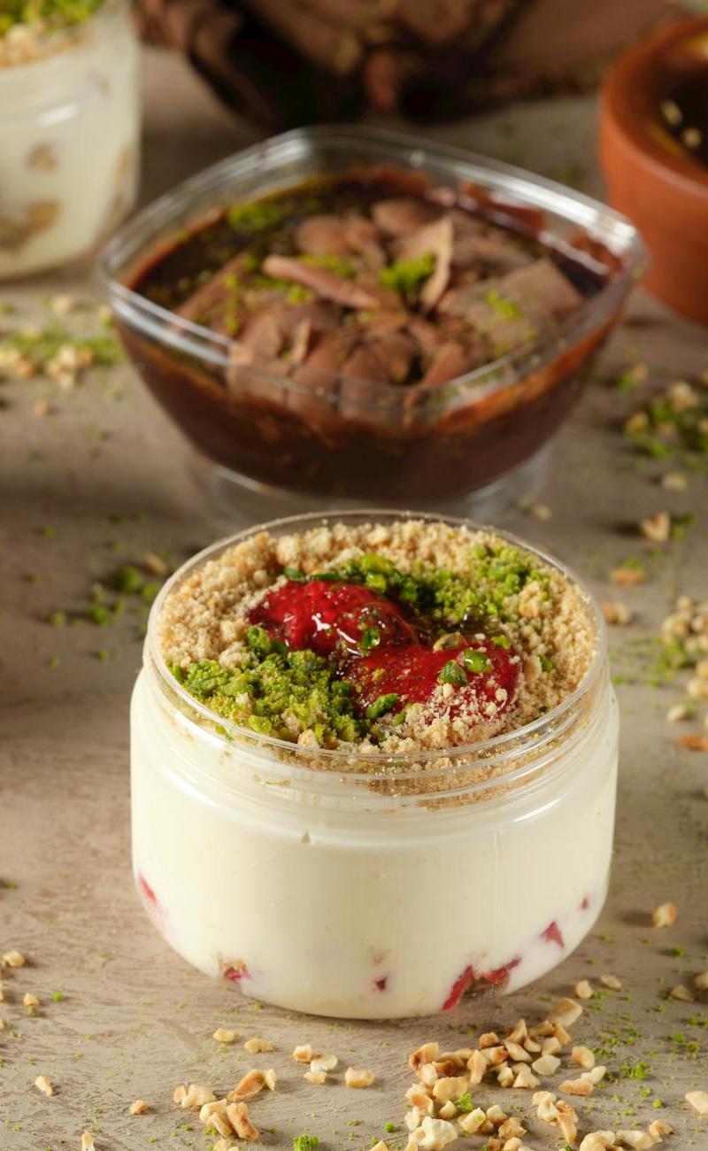 Muhalbia, Sutlac & Chocolate Pudding Trio
