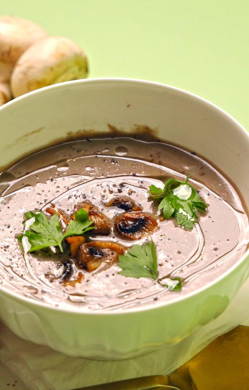 Mushroom Barley Soup