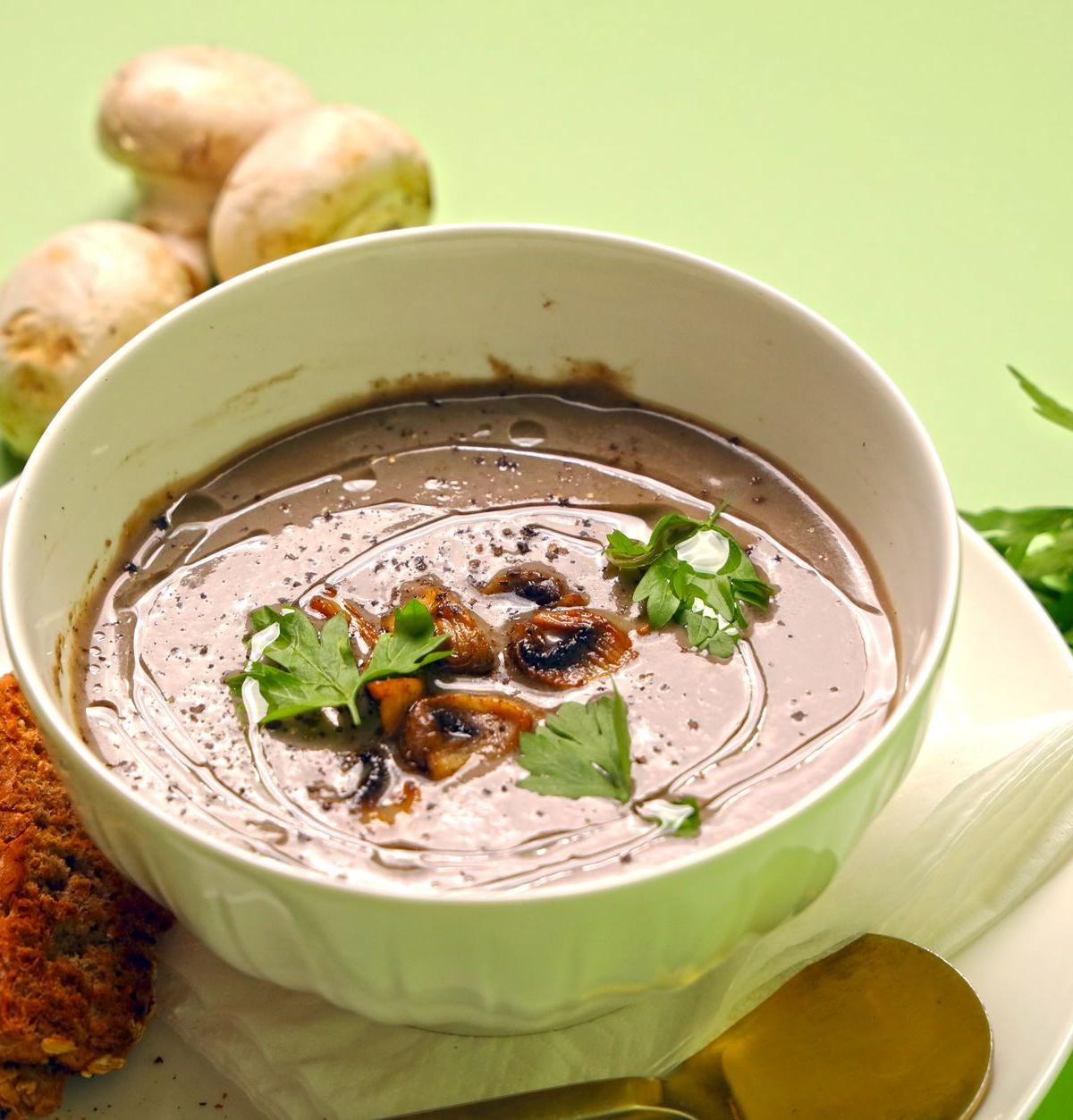 Mushroom Barley Soup