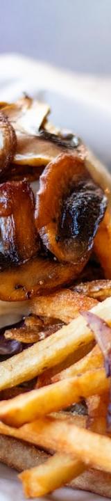 Mushroom Swiss Burger