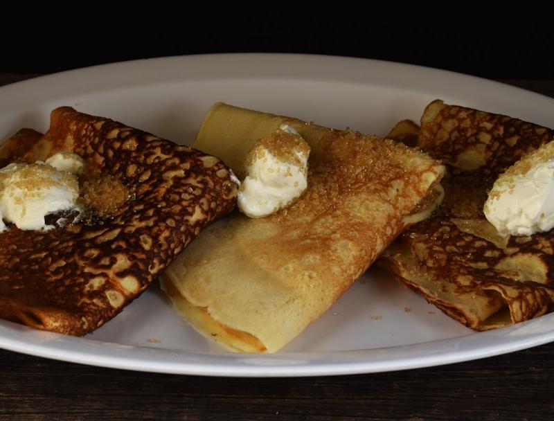Naleśniki with Cheese & Berry Filling