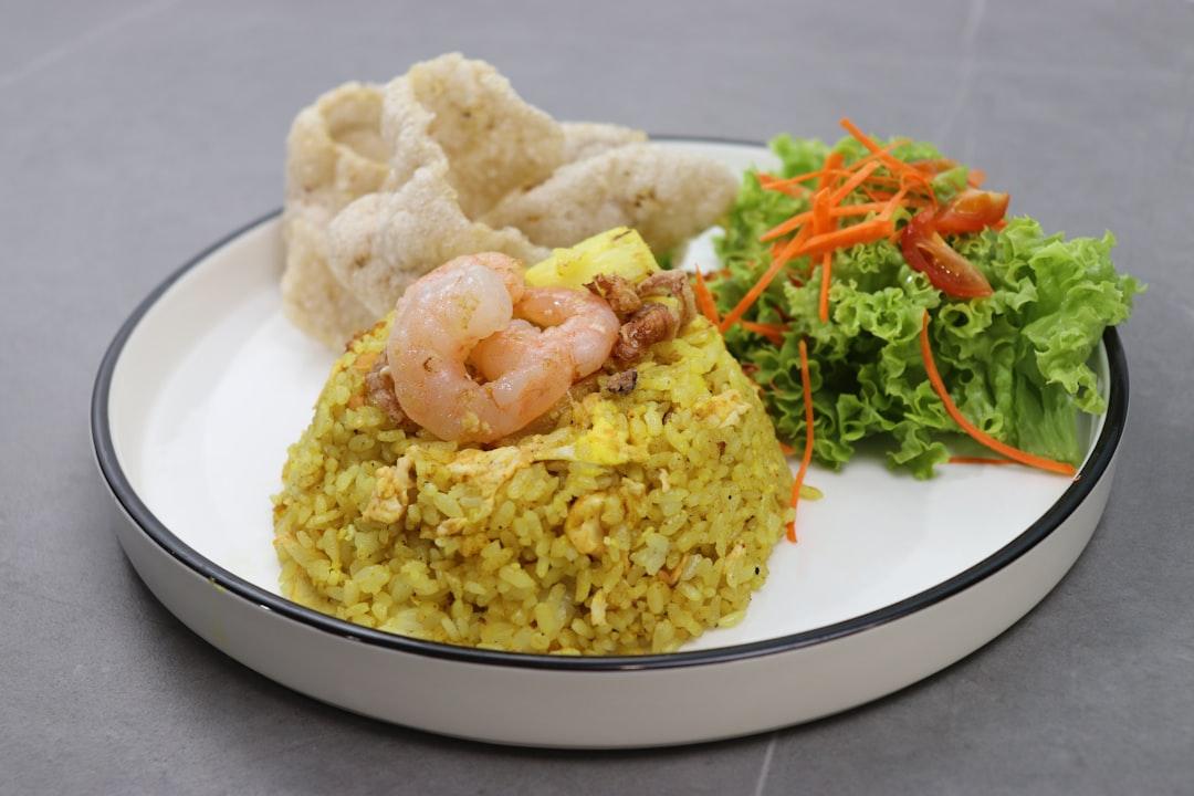 Nasi Goreng Pete with Shrimp & Egg