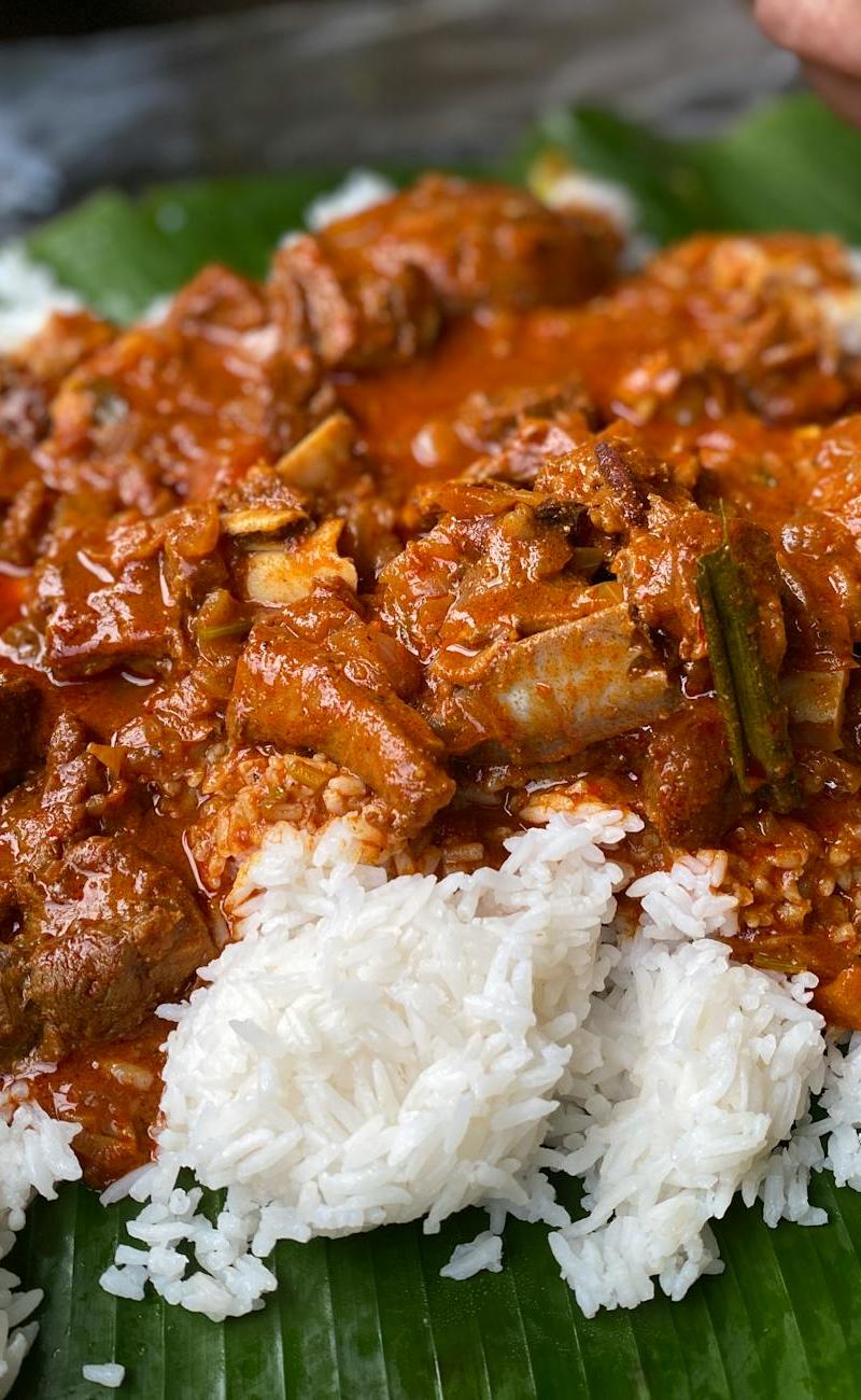 20-Min Nasi Kandar with Crispy Cabbage