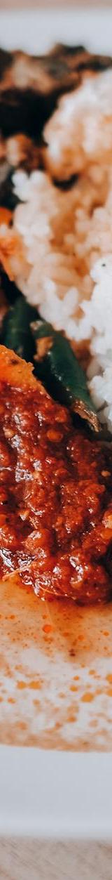 20-Min Nasi Lemak Bowl with Crispy Chicken & Fish