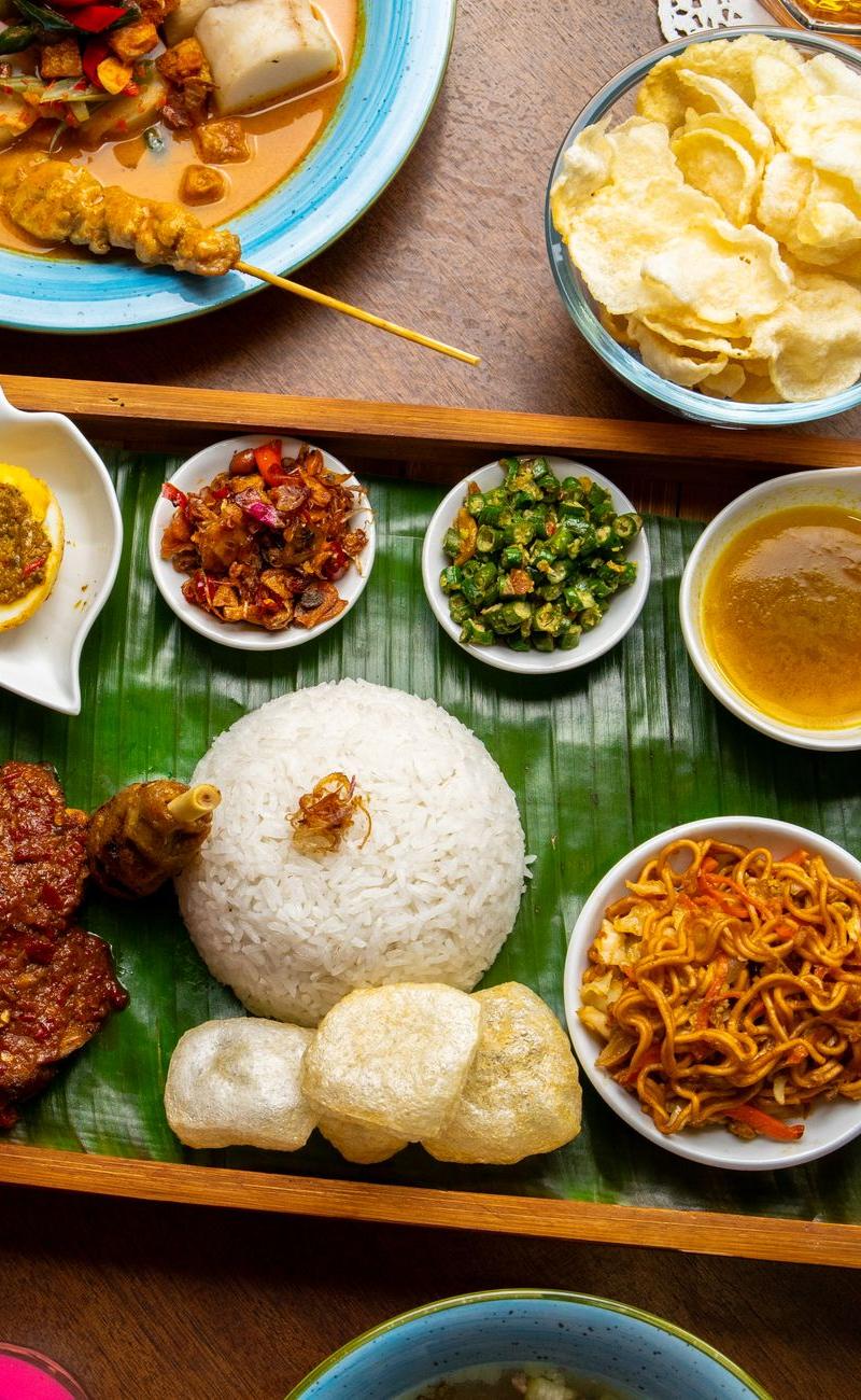 25-Min Nasi Lemak with Crispy Chicken & Sambal