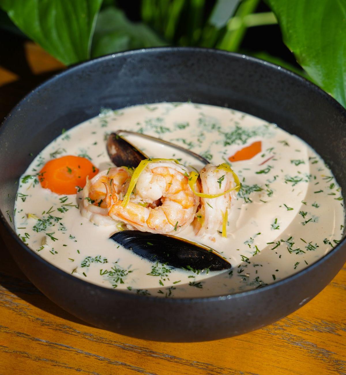 Classic New England Seafood Chowder