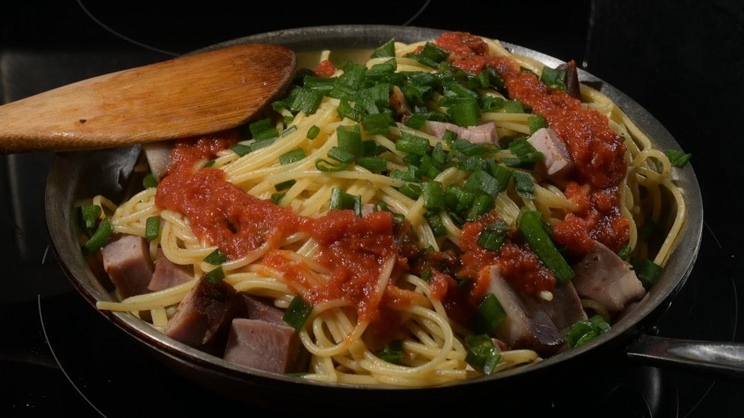 Nigerian Jollof Spaghetti