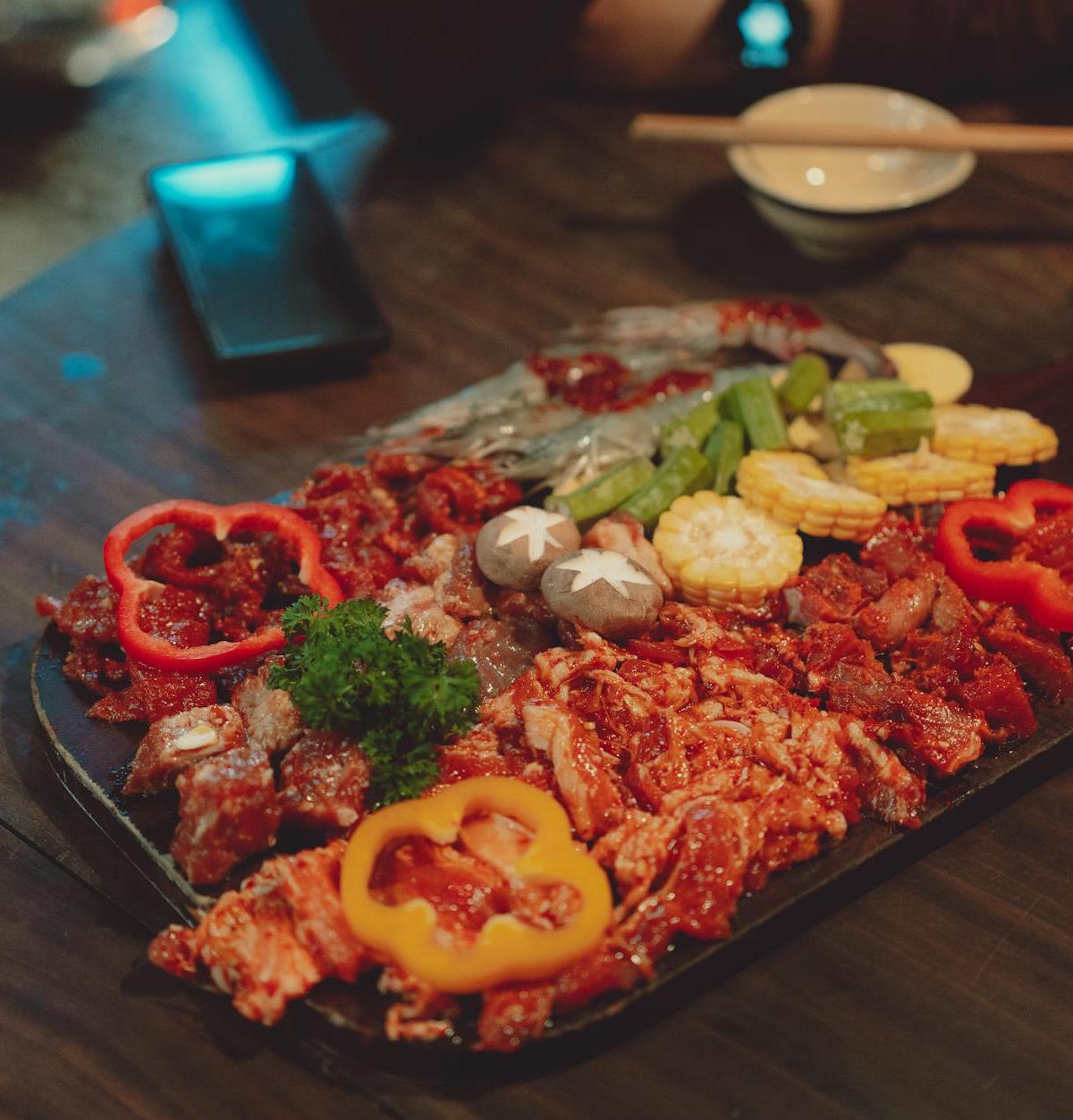 Nigerian Suya Platter