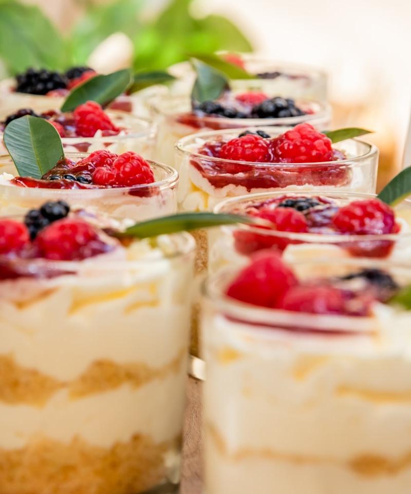 No-Bake Berry Cheesecake Jars