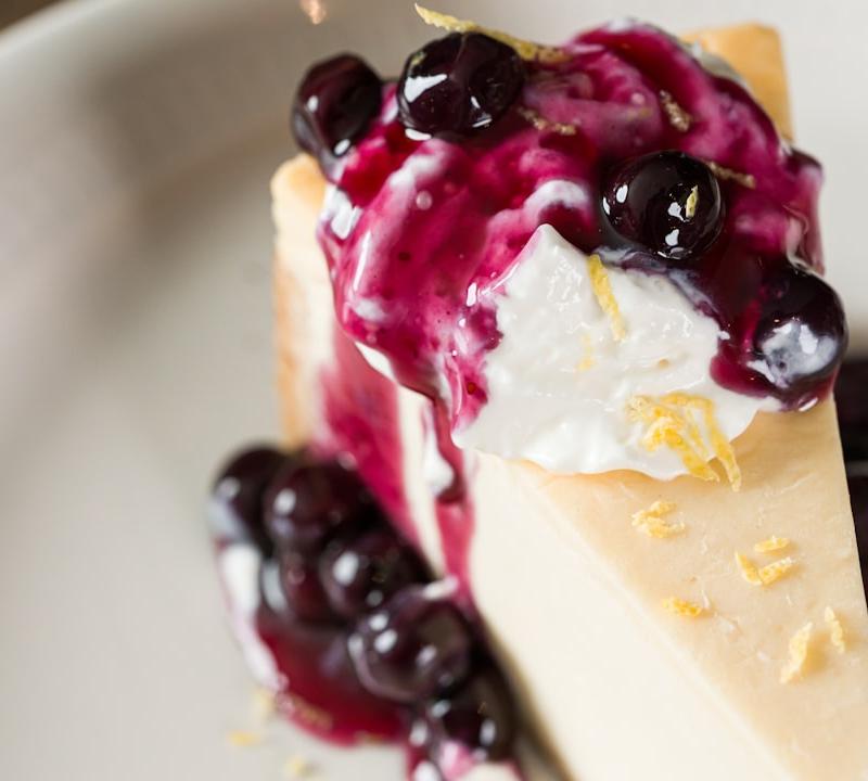 No-Bake Blueberry Cheesecake