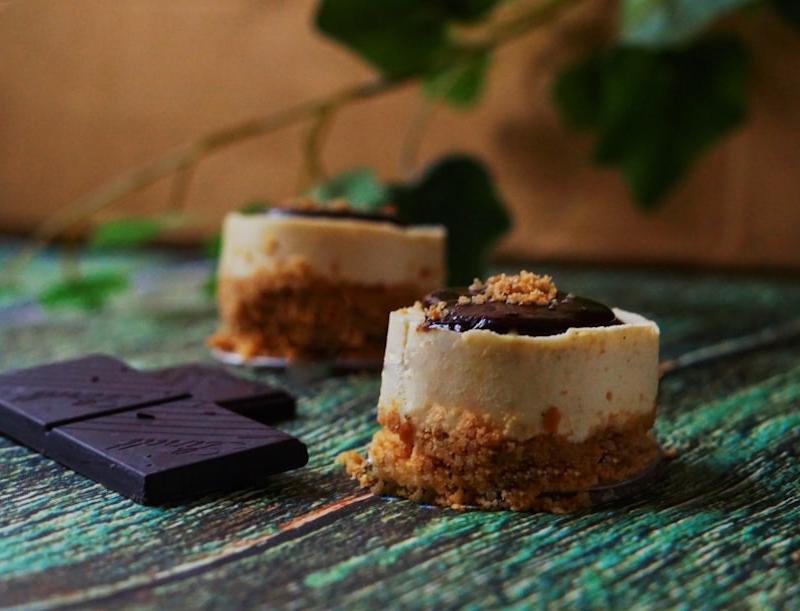 No-Bake Cheesecake Bites