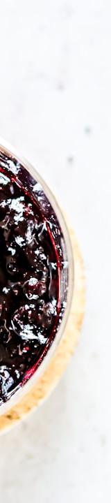No-Bake Cheesecake Jars with Mixed Berries