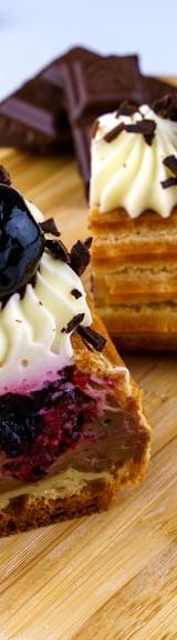25-Minute No-Bake Chocolate Eclairs