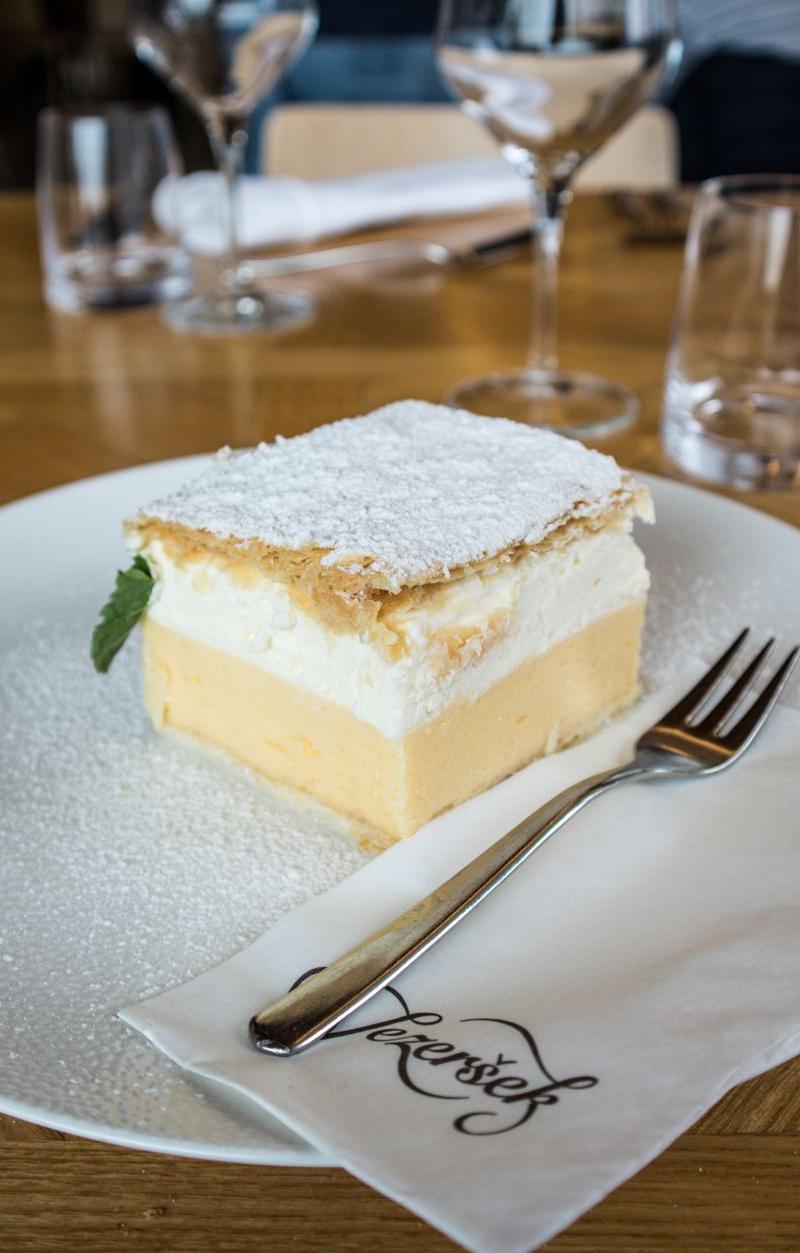 No-Bake Kremówka (Polish Cream Cake)