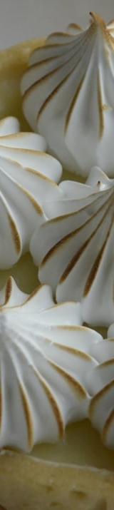 No-Bake Lemon Curd Tart with Torched Meringue