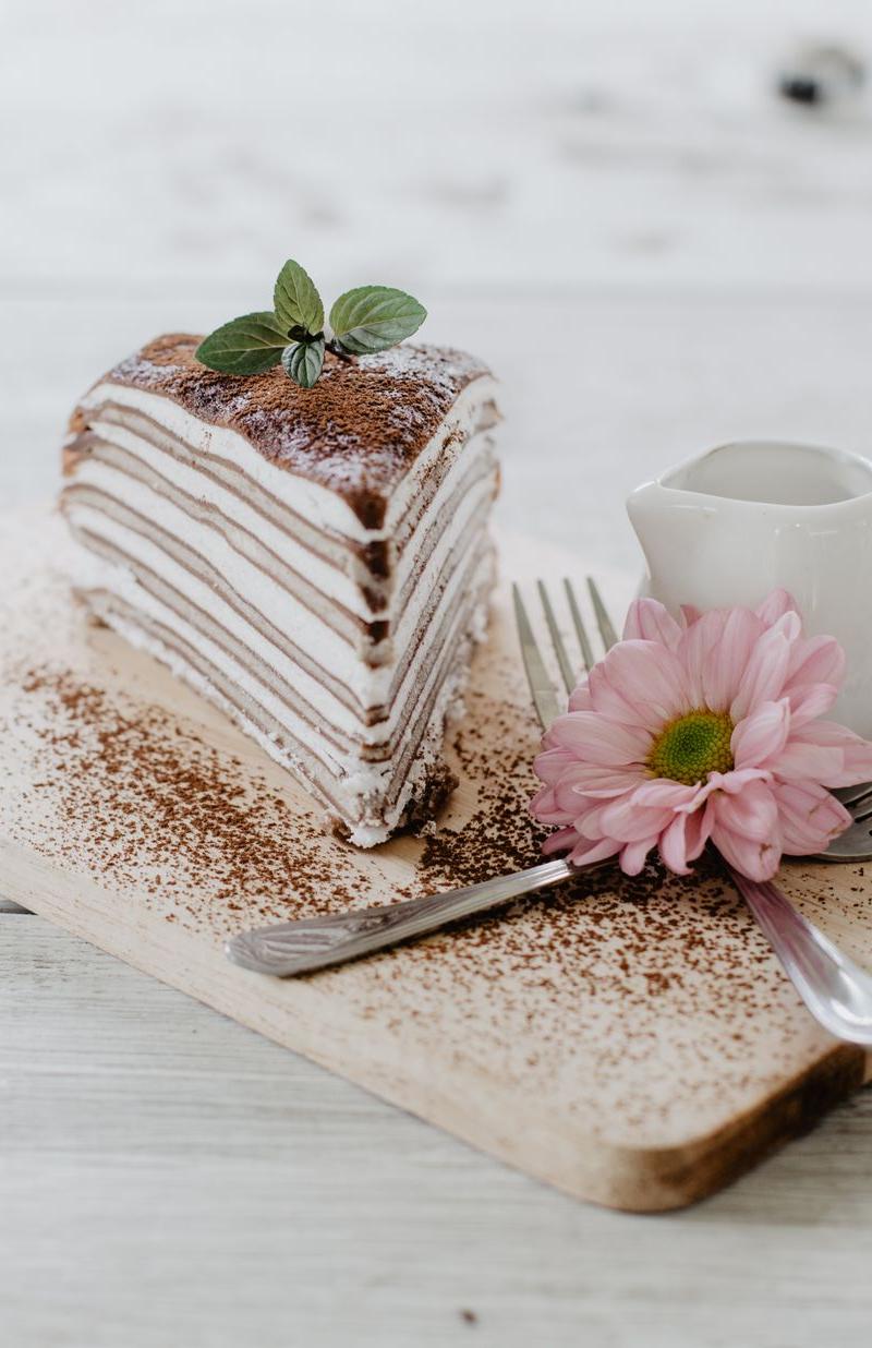 No-Bake Mille Crêpe Cake