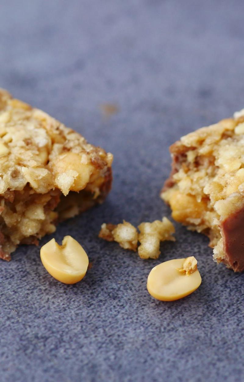 No-Bake Peanut Butter Oatmeal Bars