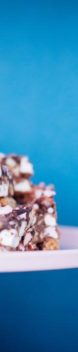No-Bake Rocky Road Fudge