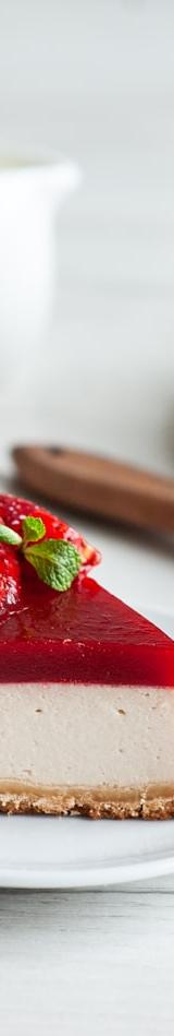 No-Bake Strawberry Cheesecake