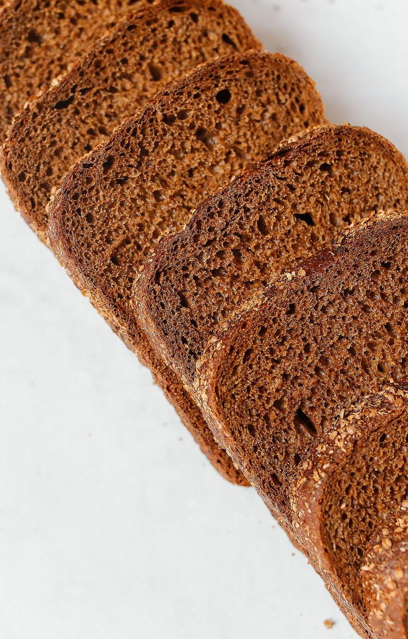 No-Knead Rugbrød — Scandinavian Dark Rye