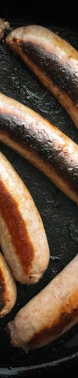 Pan-Fried Nürnberger Bratwurst