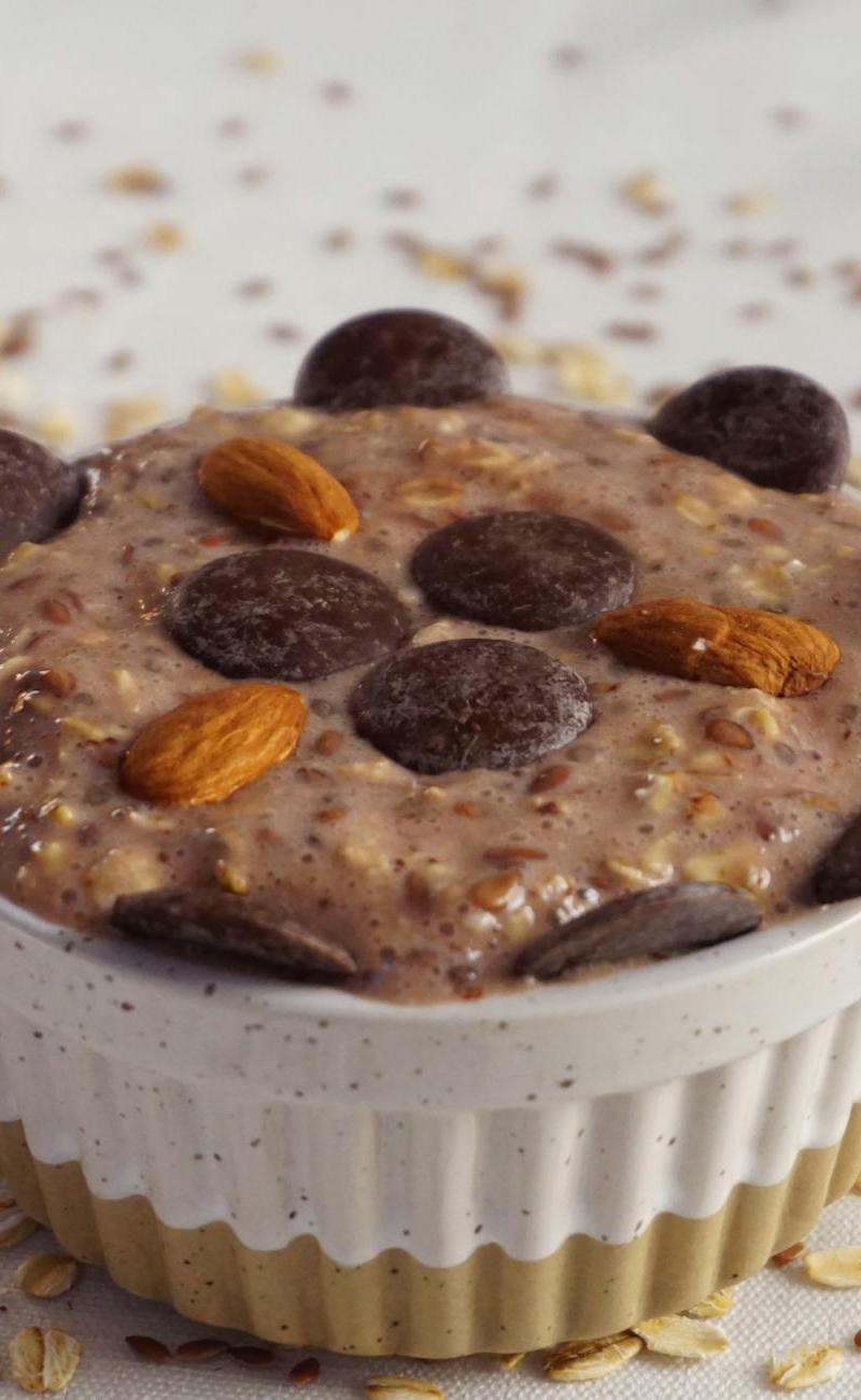 Nutella Baked Oats