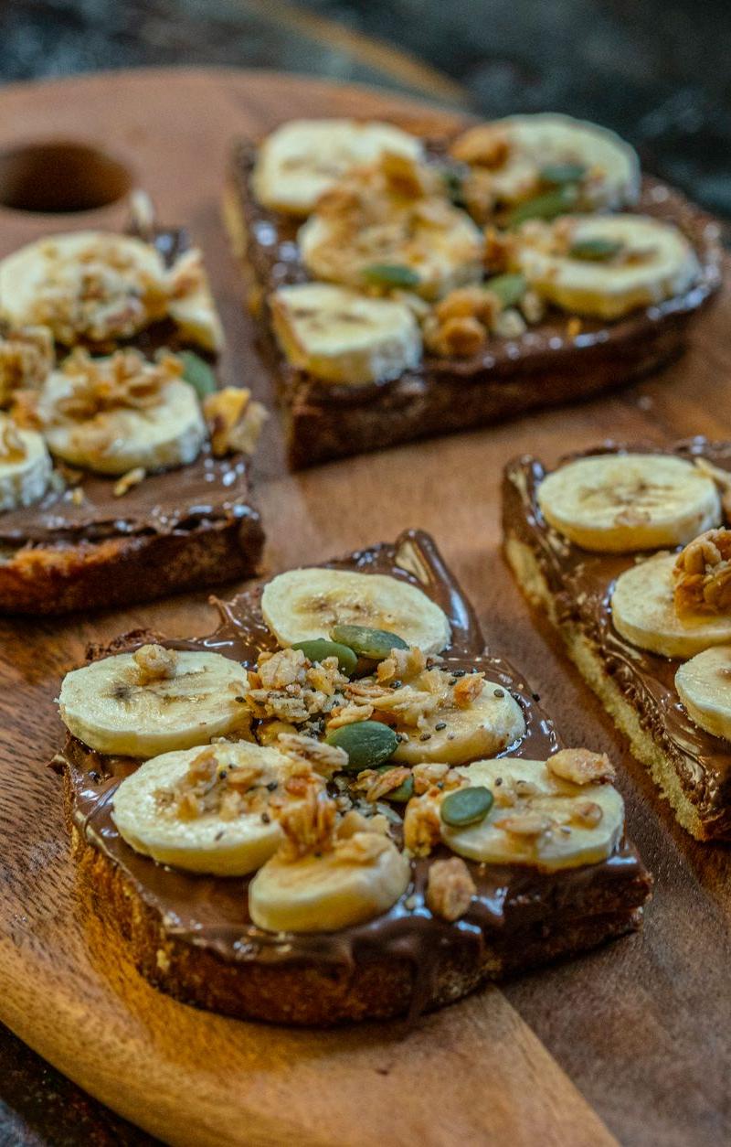 Nutella Banana Toast