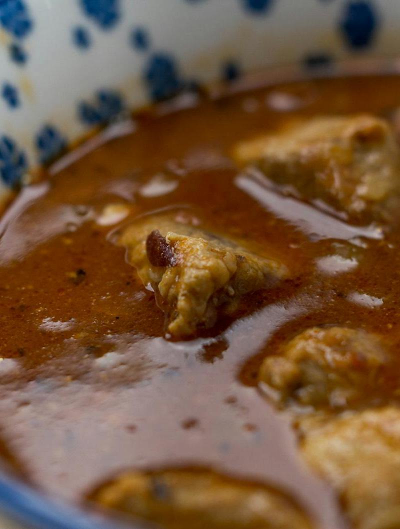 Ogbono Soup with Mixed Meat