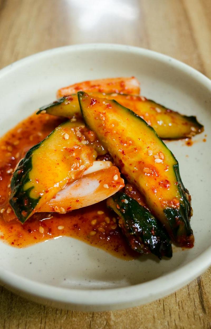 Oi Sobagi (Korean Cucumber Kimchi)