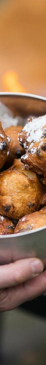 Oliebollen (Dutch Fried Dough Balls)