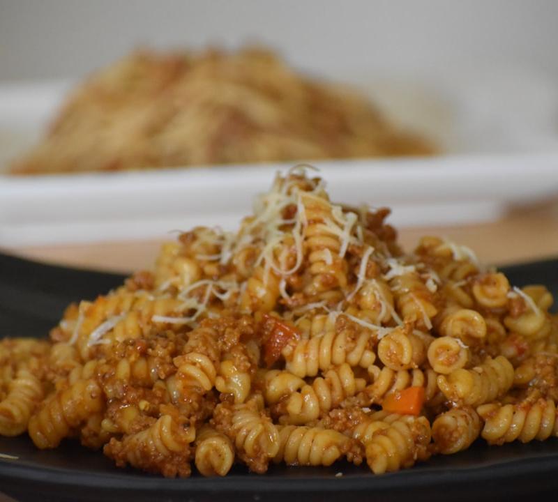 One-Pan Cheeseburger Pasta