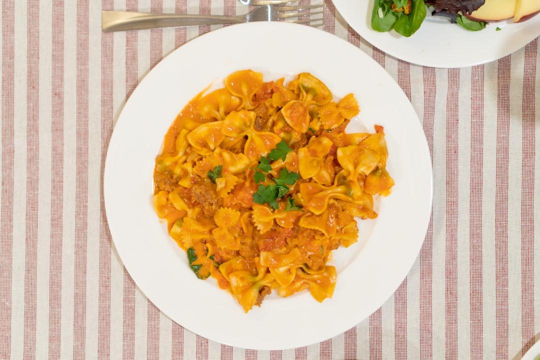 One-Pan Cheesy Beef Shells