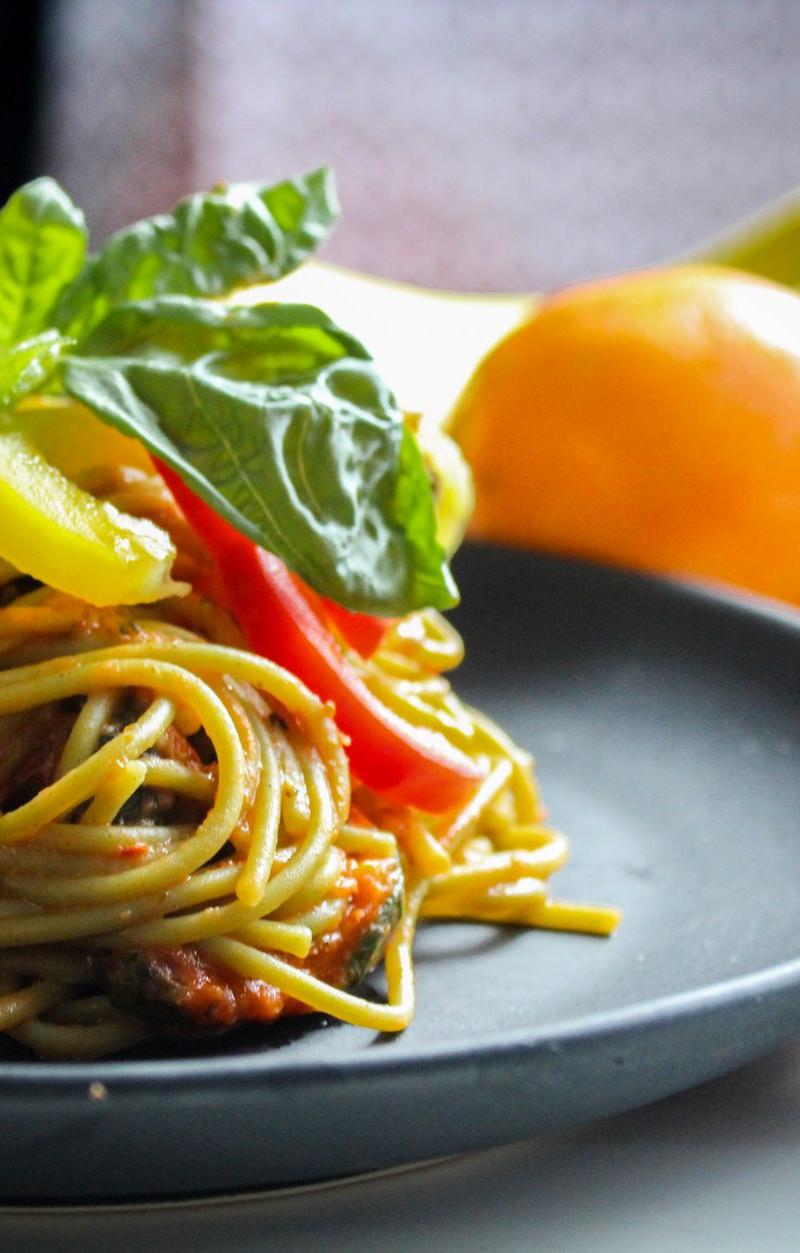 One-Pan Jollof Spaghetti & Chicken