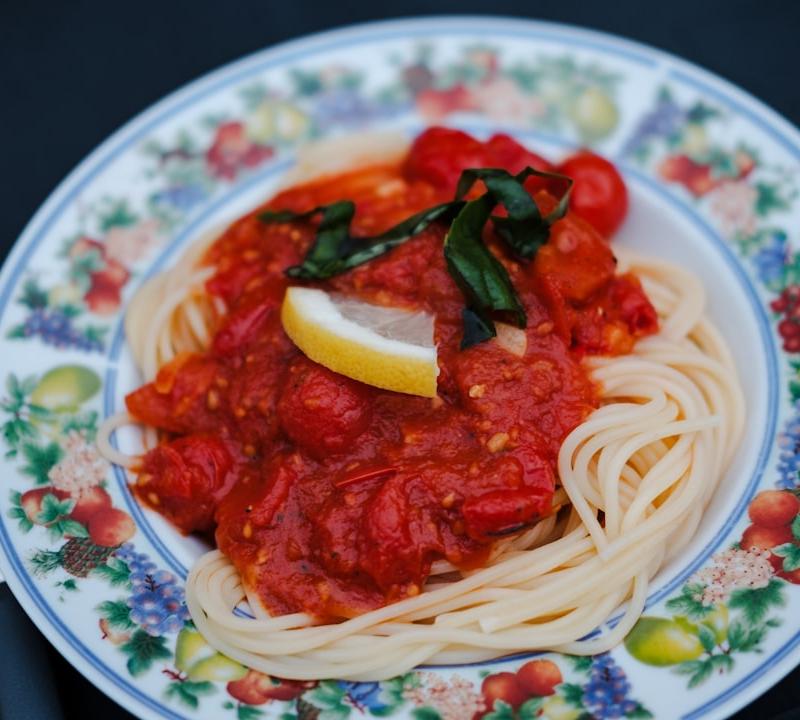 One-Pot Tomato Pasta