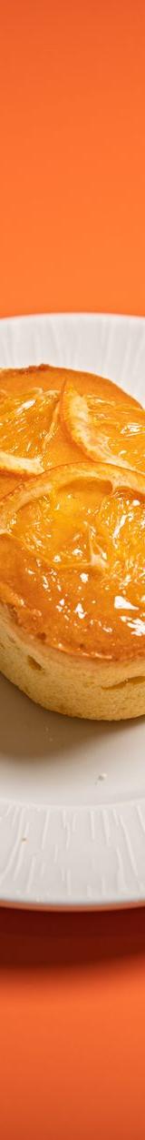 Orange Semolina Cake with Crispy Edges