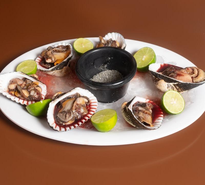 Ostiones a la Brasa