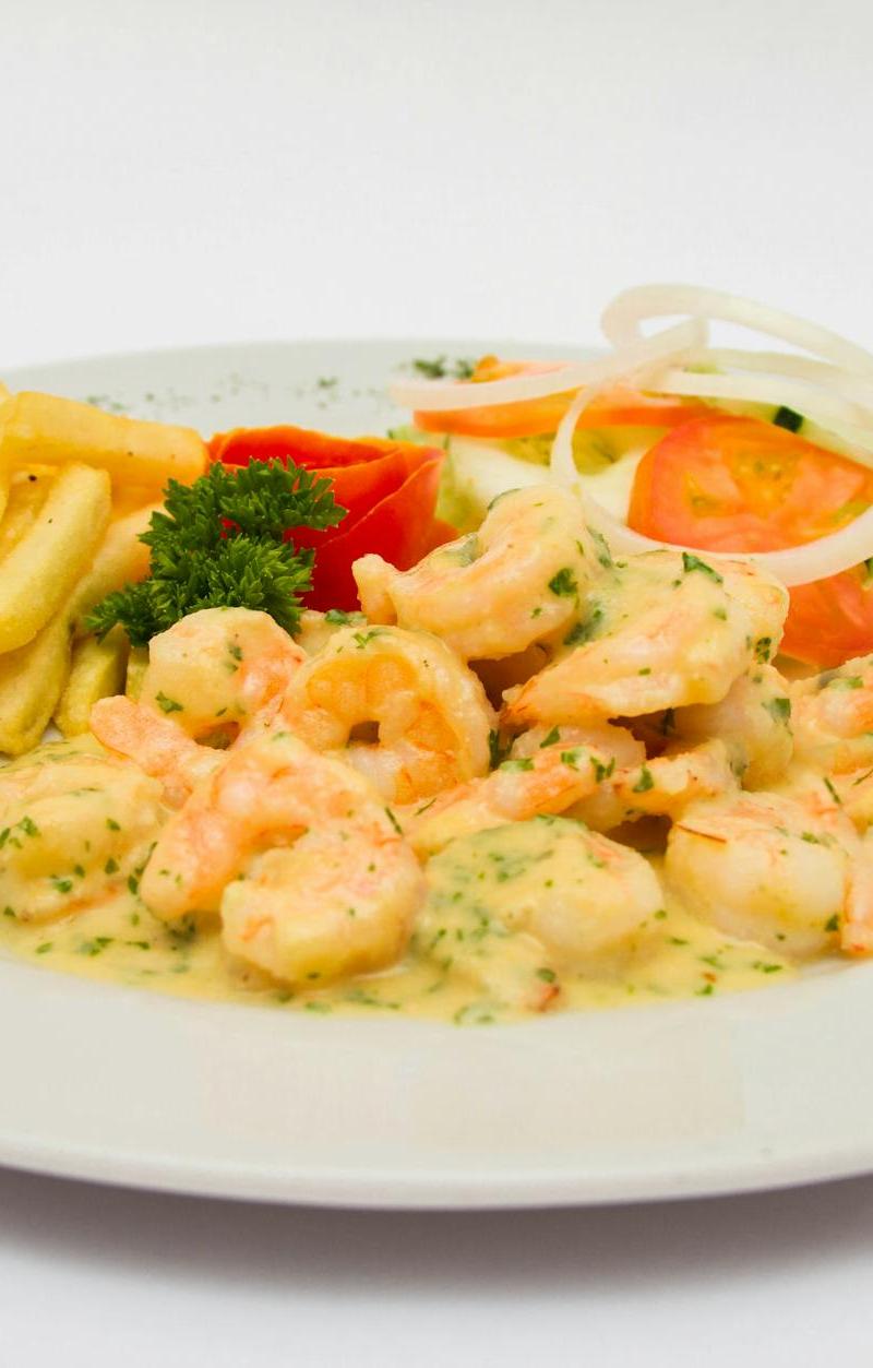Ouzo Shrimp with Tomato & Feta