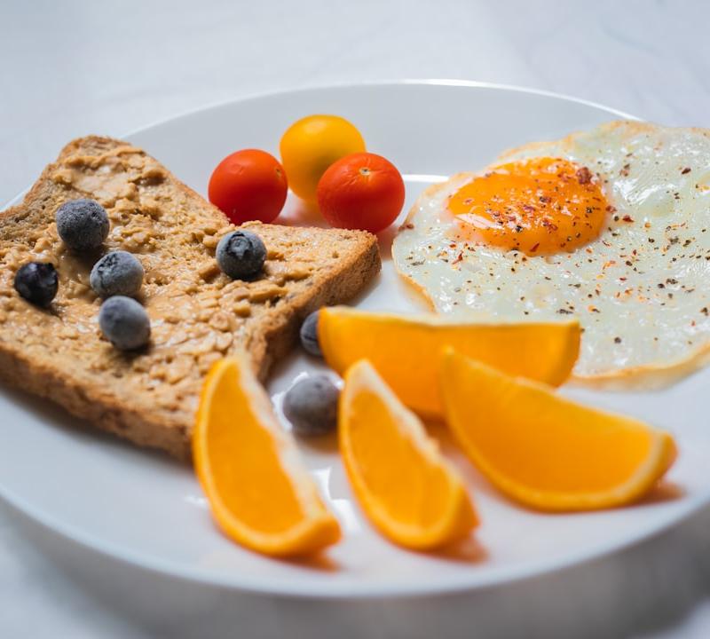 Over Easy Eggs on Toast