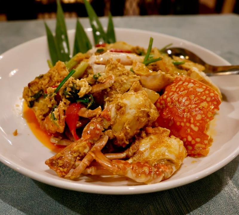 Pad Pong Kari (Thai Yellow Curry Shrimp)