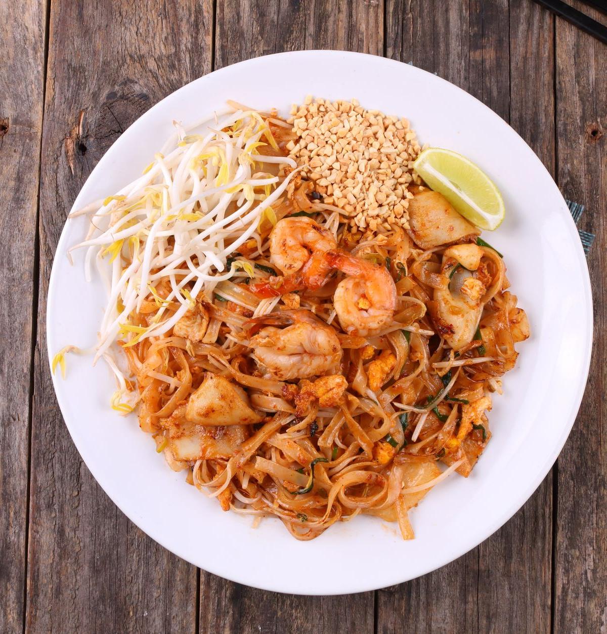 20-Min Pad Thai with Crispy Tofu
